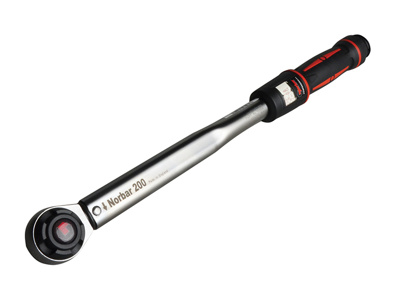 Pro 200 Adjustable Mushroom Head Torque Wrench 1/2in Drive 40-200Nm