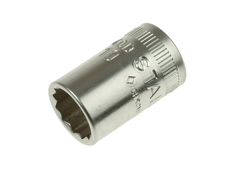 Bi-Hexagon Socket 1/4in Drive 10mm