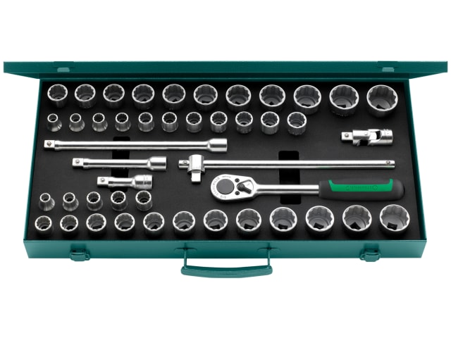 1/2in Drive Socket Set, 45 Piece