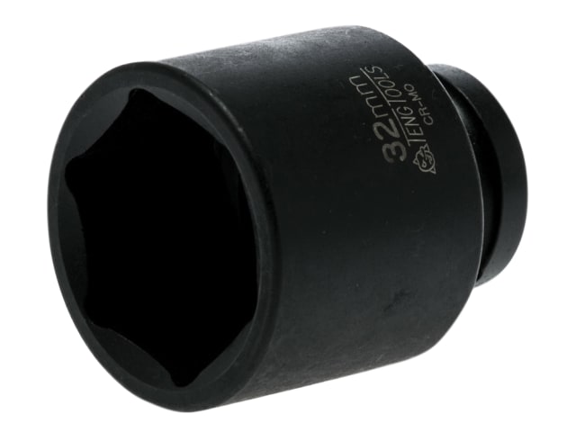 Impact Socket Hexagon 6-Point 1/2in Drive 32mm