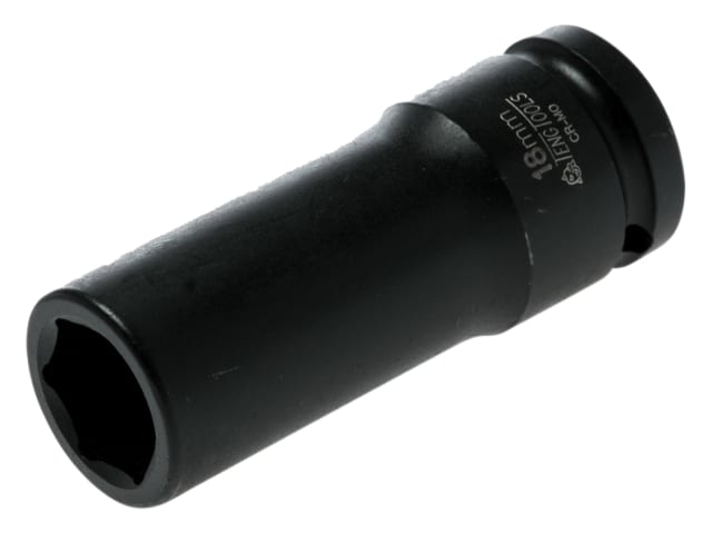 Deep Impact Socket Hexagon 6-Point 1/2in Drive 18mm