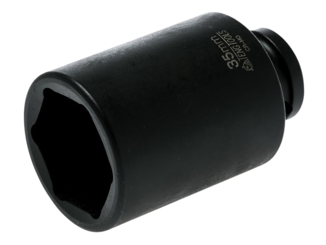 Deep Impact Socket Hexagon 6-Point 1/2in Drive 35mm