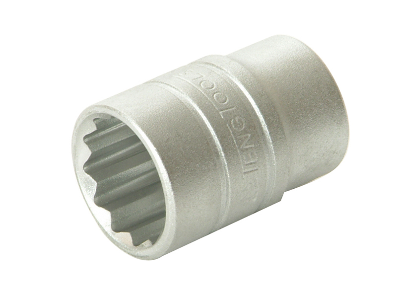 Bi-Hexagon Socket 12-Point Regular A/F 1/2in Drive 3/8in