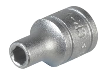 Hexagon Socket 6 Point Regular 1/4in Drive 5mm