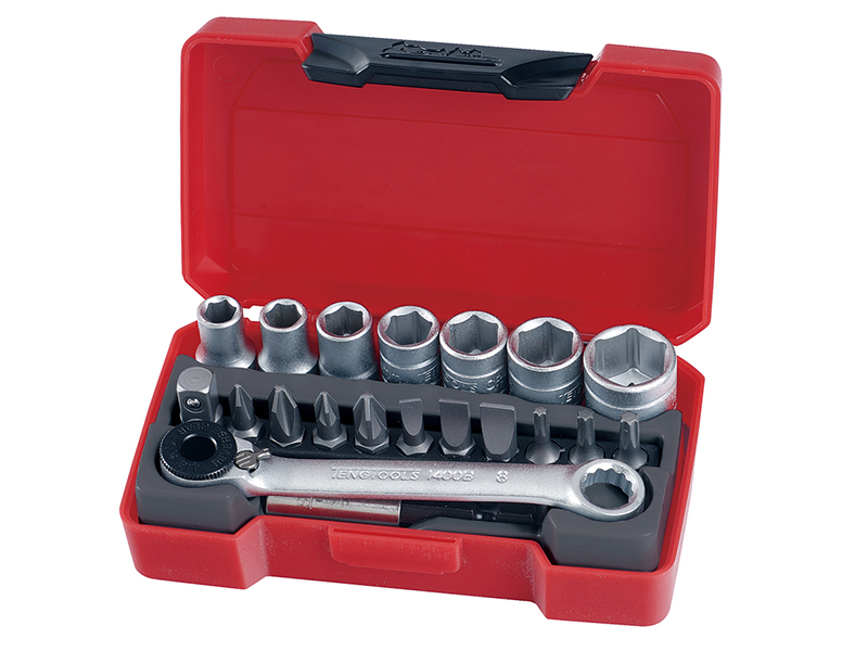 T1420 Socket Bit Set of 20 1/4in Drive