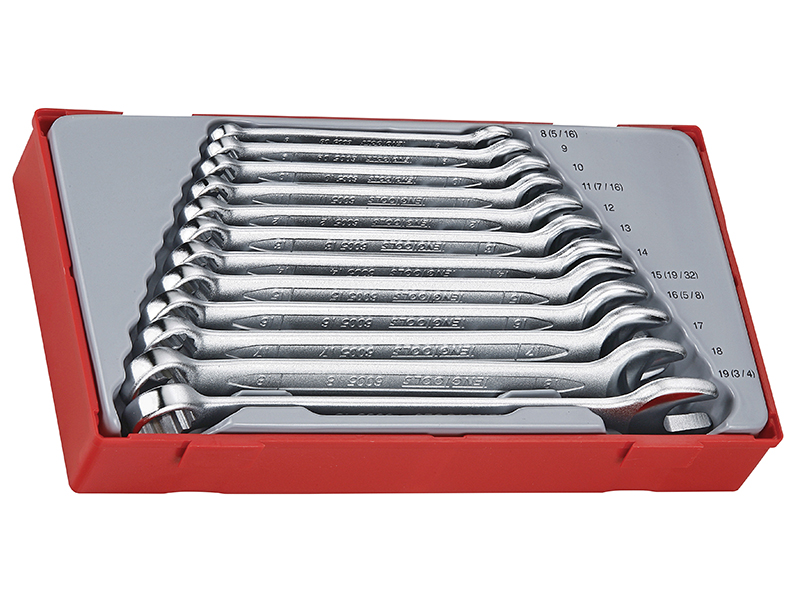 TT1236 Metric Combination Spanner Set, 12 Piece