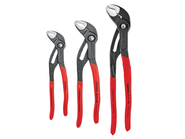 Cobra® Water Pump Pliers Set, 3 Piece