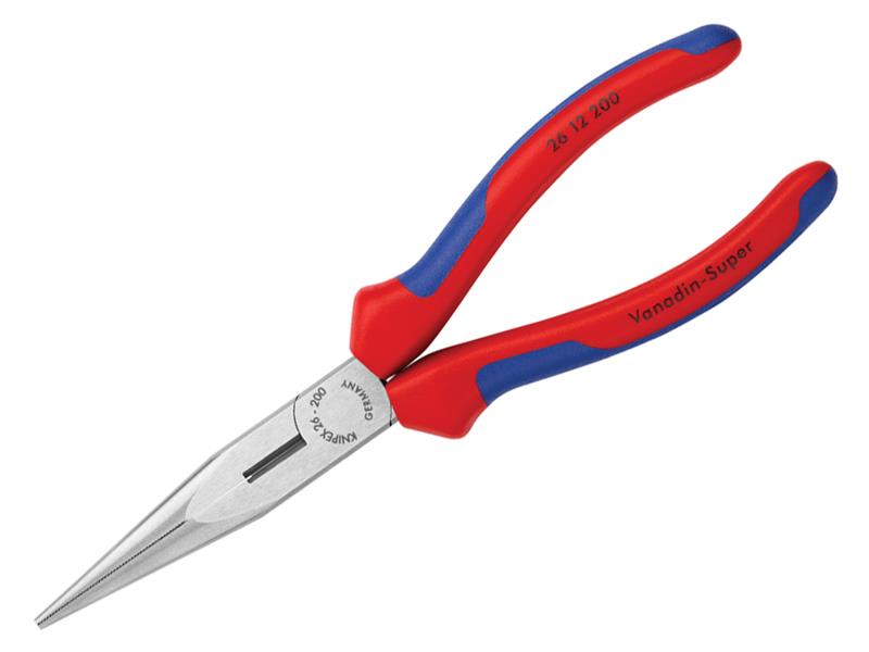 Snipe Nose Side Cutting Pliers (Stork Beak) Multi-Component Grip 200mm (8in)