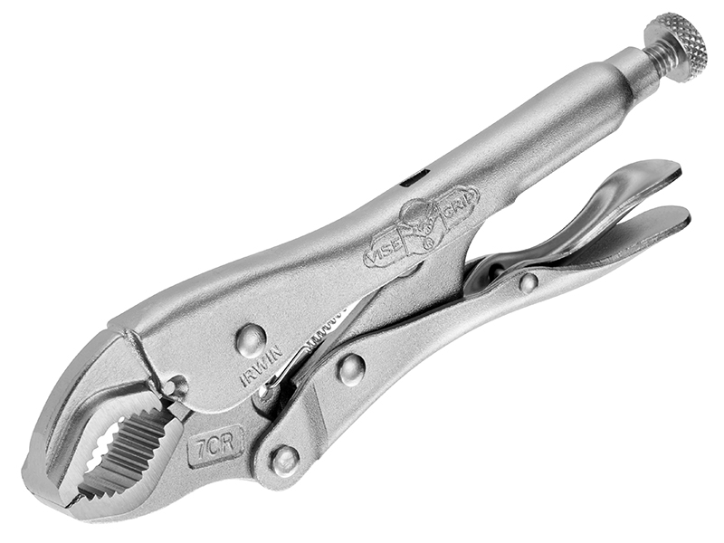 7CR Curved Jaw Locking Pliers 178mm (7in)