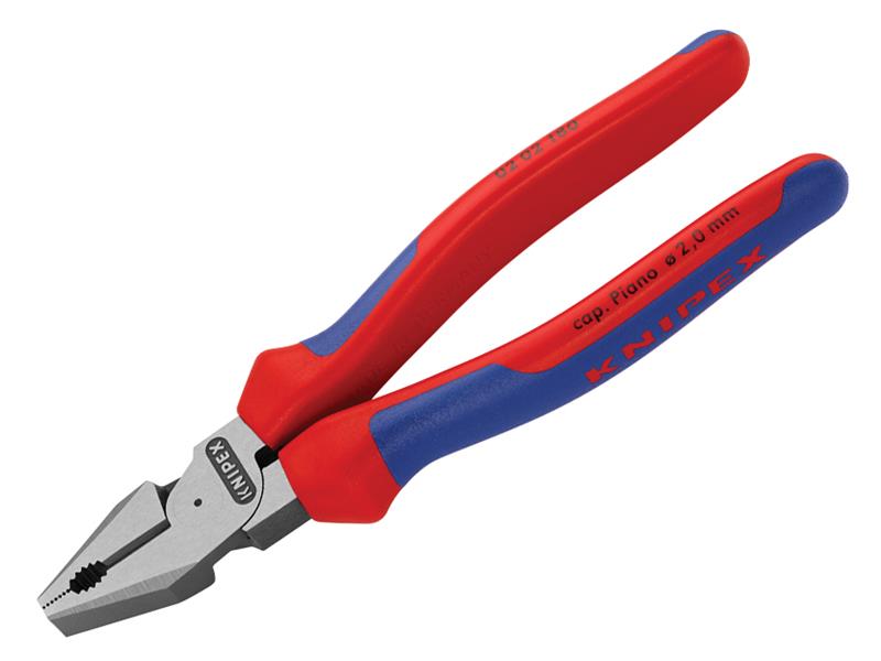 High Leverage Combination Pliers Multi-Component Grip 180mm