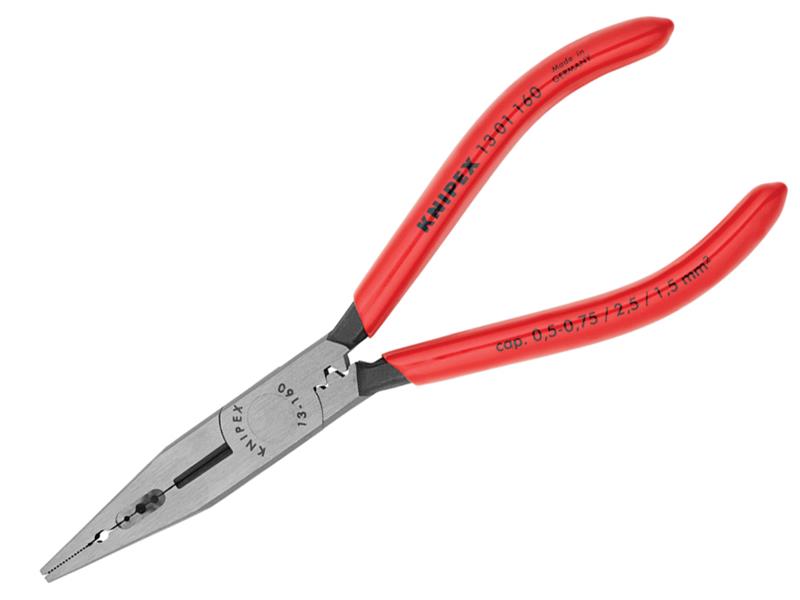 4-in-1 Electrician's Pliers PVC Grip 160mm (6.1/4in)