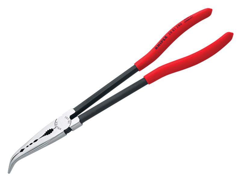 Long Reach Bent Needle Nose Pliers 280mm