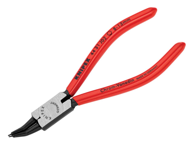 Circlip Pliers Internal 45° Bent Tip 8-13mm J02