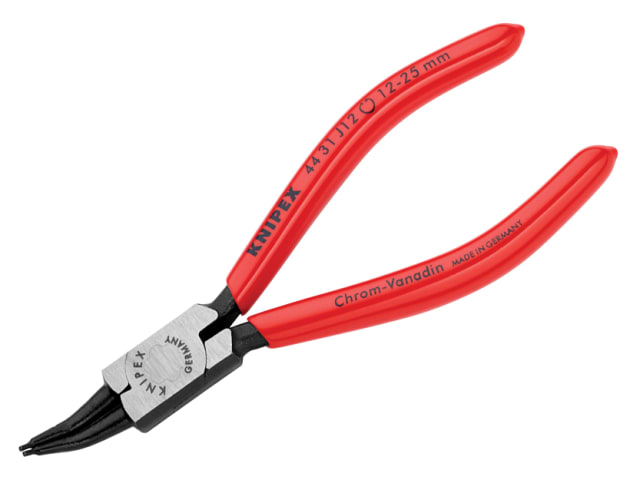 Circlip Pliers Internal 45° Bent Tip 12-25mm J12