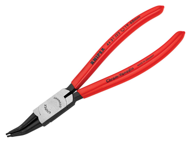 Circlip Pliers Internal 45° Bent Tip 19-60mm J22