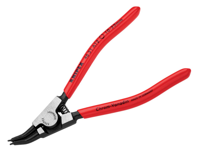 Circlip Pliers External 45° Bent Tip 10-25mm A12