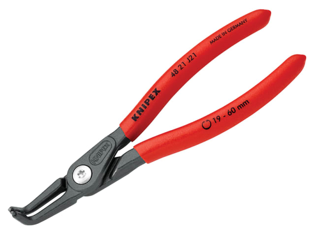 Precision Circlip Pliers Internal 90° Bent 19-60mm J21