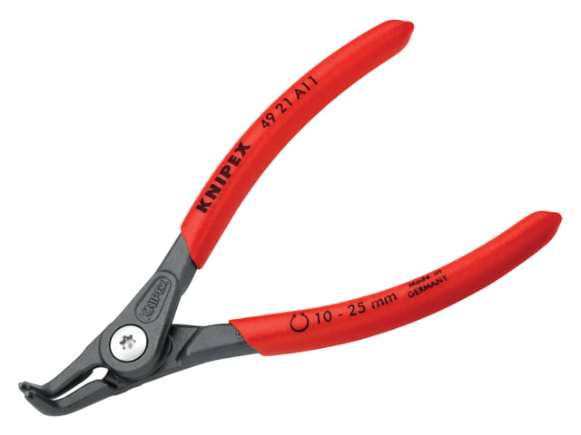 Precision Circlip Pliers External 90° Bent Tip 10-25mm A11