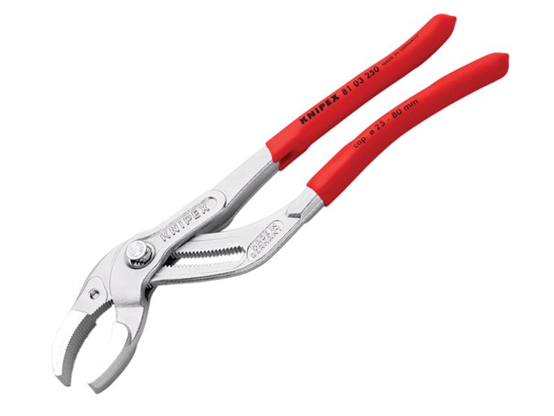 Plastic Pipe Grip Pliers Chrome 250mm