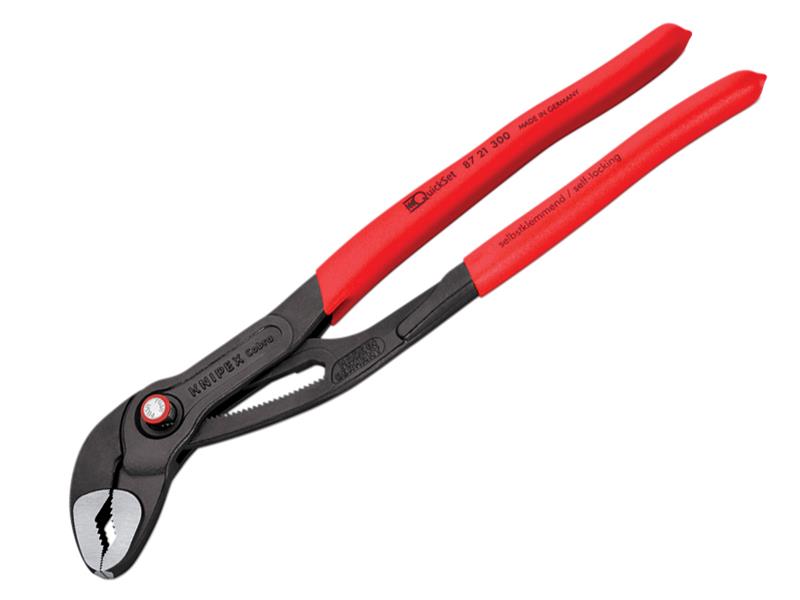 Cobra® Quickset Water Pump Pliers PVC Grips 300mm