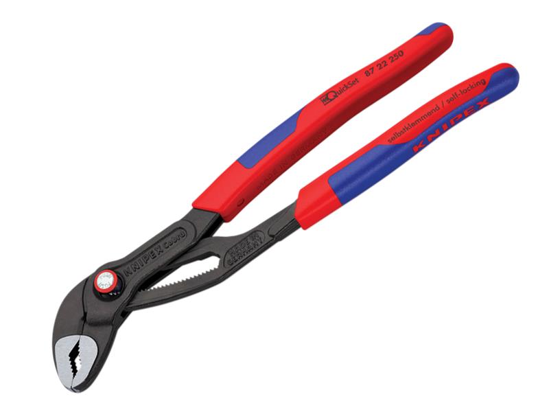 Cobra® Quickset Water Pump Pliers Multi-Component 250mm