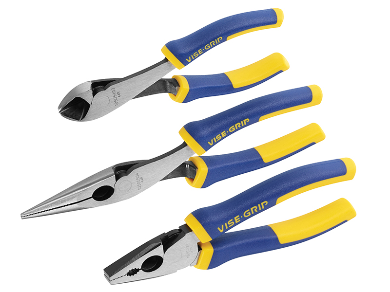 Pro Pliers Set, 3 Piece