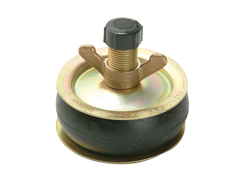 1960 Drain Test Plug 100mm (4in) - Plastic Cap