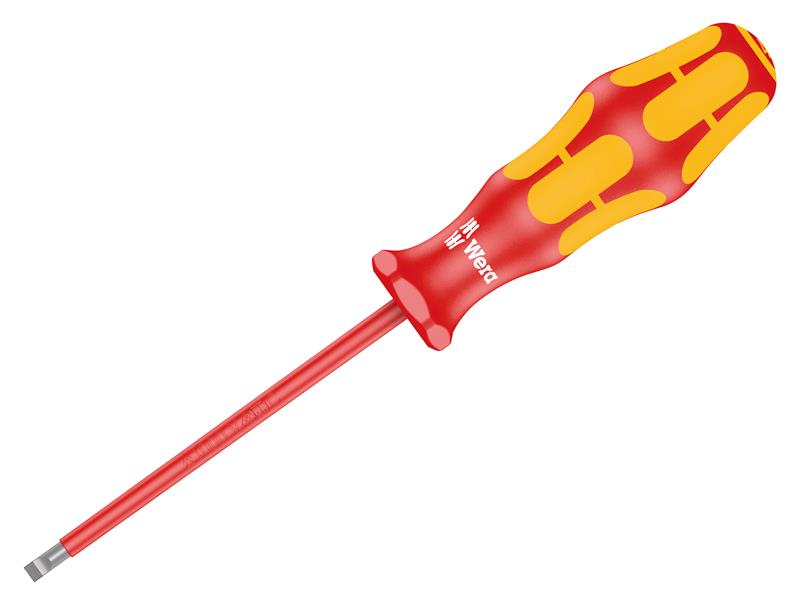 Kraftform Plus 160i VDE Insulated Screwdriver Slotted Tip 2.5 x 80mm