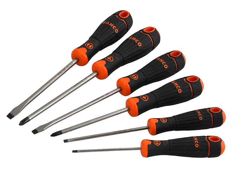 B219.006 BAHCOFIT Screwdriver Set, 6 Piece