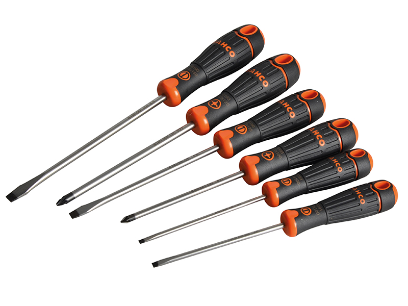 B219.016 BAHCOFIT Screwdriver Set, 6 Piece