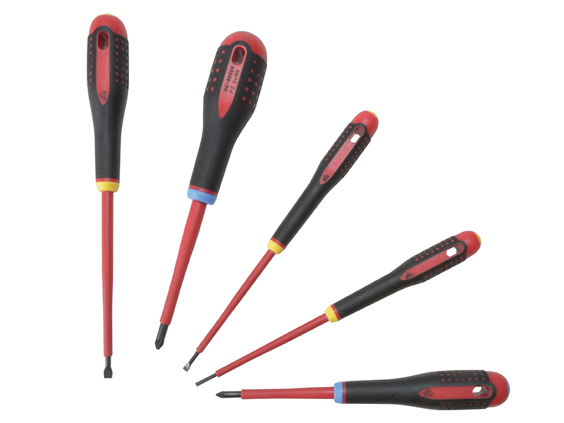 BE-9882S ERGO VDE Insulated Screwdriver Set, 5 Piece