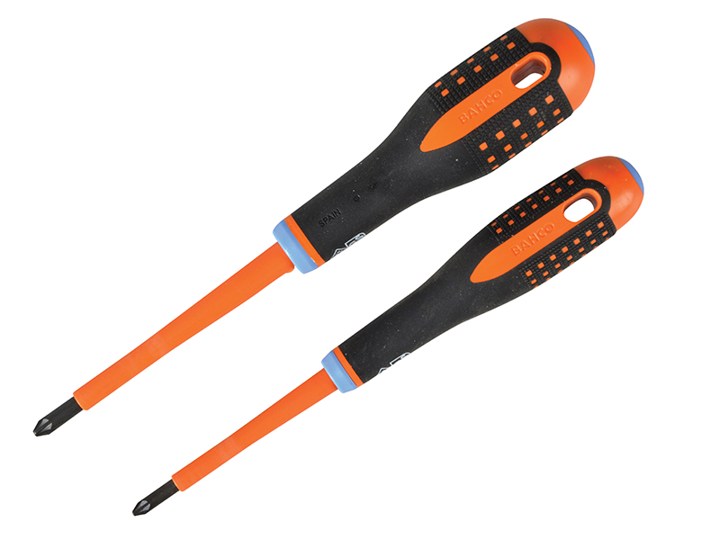 BE-9890S ERGO VDE Insulated Screwdriver Set, 2 Piece