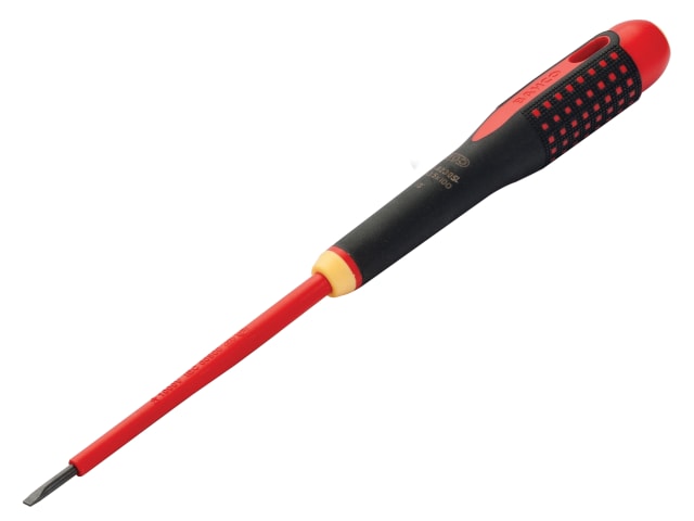 ERGO Slim VDE Insulated Slotted Screwdriver 3.5 x 100mm