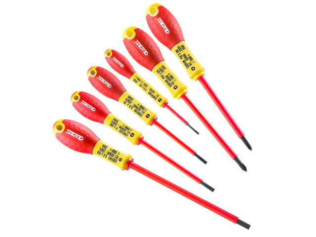 Insulated Screwdriver Set, 6 Piece