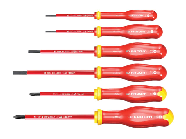 Protwist® VDE Screwdriver Set, 6 Piece