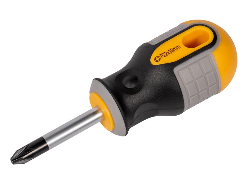 Stubby Screwdriver Pozidriv Tip PZ2 x 38mm