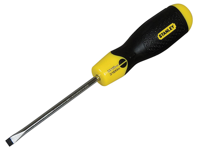 Cushion Grip Screwdriver Flared Tip 5 x 100mm