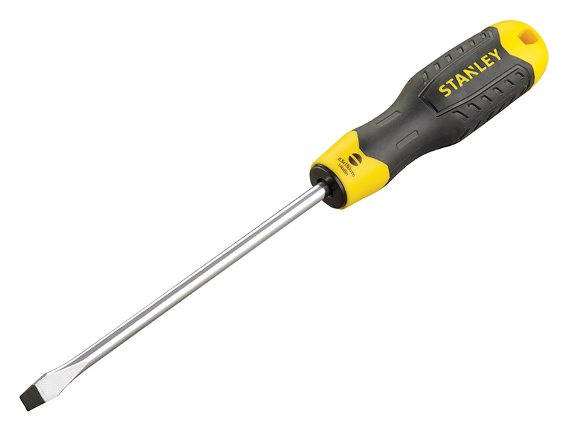 Cushion Grip Screwdriver Flared Tip 6.5 x 150mm