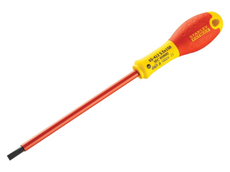 FatMax® VDE Insulated Screwdriver Parallel Tip 5.5 x 150mm