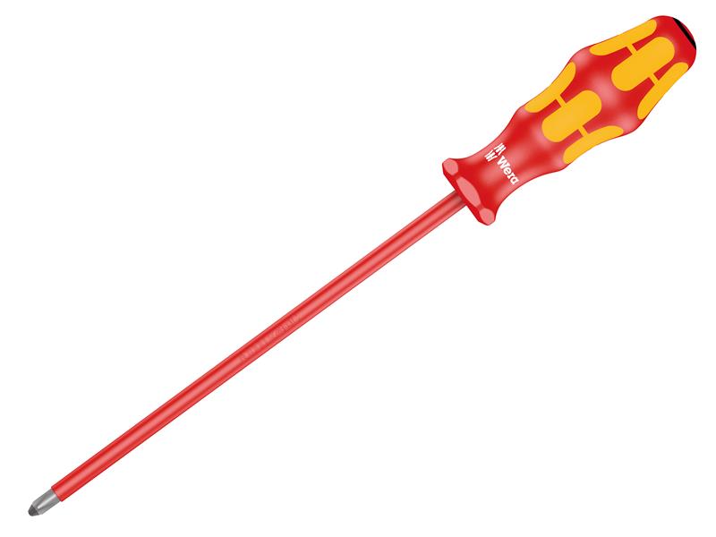 Kraftform Plus 165i VDE Insulated Screwdriver Pozidriv Tip PZ2 x 200mm