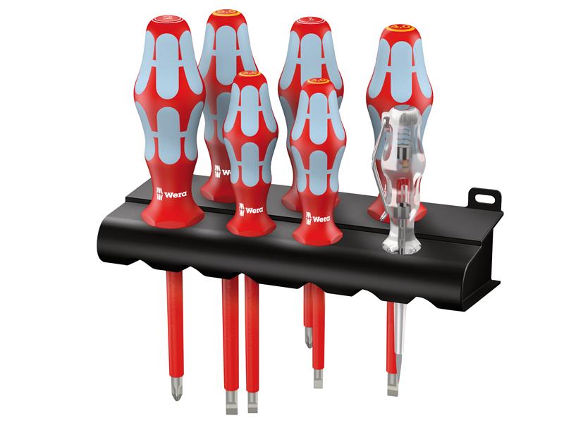 Kraftform Plus VDE Stainless Steel Screwdriver Set, 7 Piece