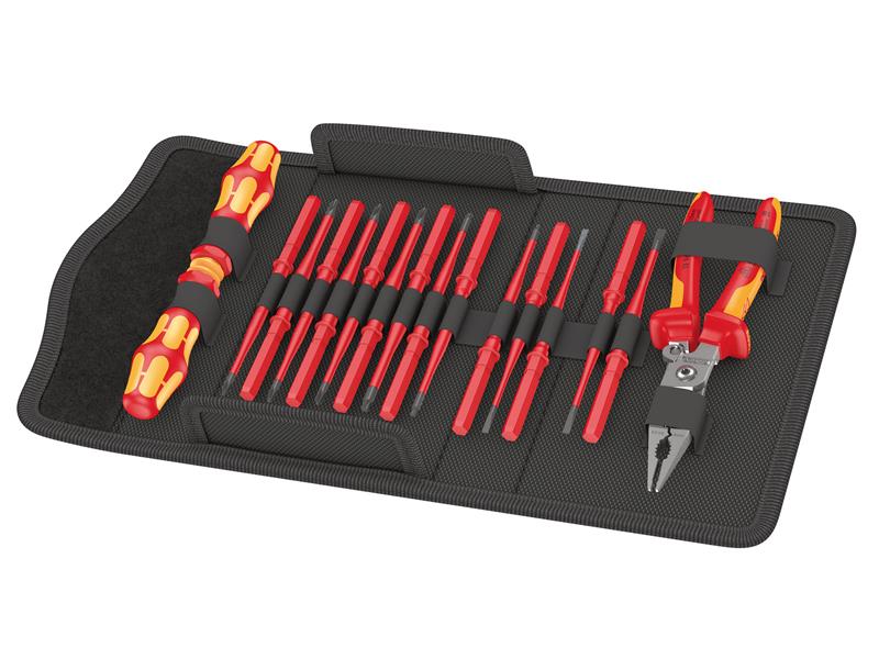 Kraftform Kompakt VDE Extra Slim 1 Screwdriver Set, 17 Piece