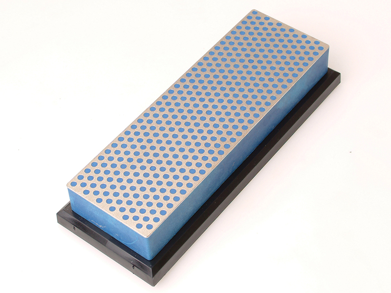 Diamond Whetstone 150mm Plastic Case Blue 325 Grit Coarse