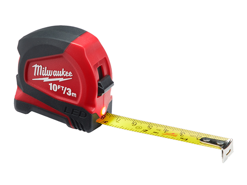 LED Tape Measure 3m/10ft (Width 12mm)