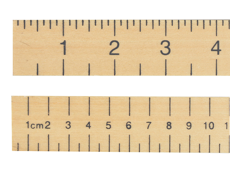 Hardwood 1 Metre Stick Plain