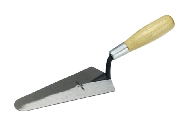 M48 Gauging Trowel Wooden Handle 7in