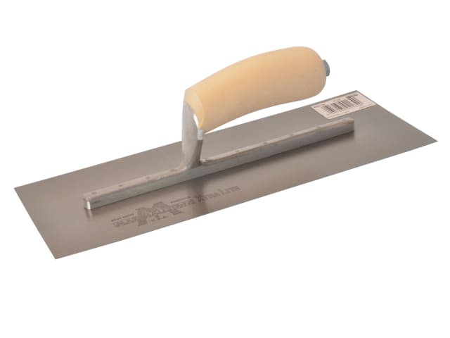 MXS13 Plasterer's Finishing Trowel Wooden Handle 13 x 5in