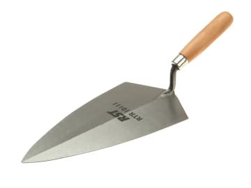 101 Philadelphia Pattern Brick Trowel Wooden Handle 11in