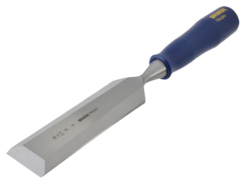 M444 Bevel Edge Chisel Blue Chip Handle 38mm (1.1/2in)