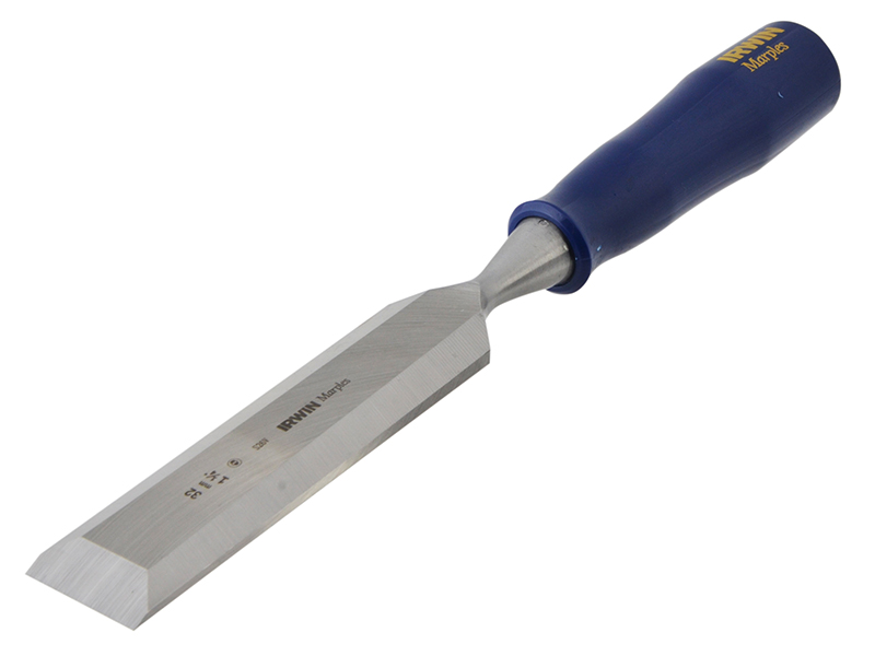 M444 Bevel Edge Chisel Blue Chip Handle 32mm (1 1/4in)